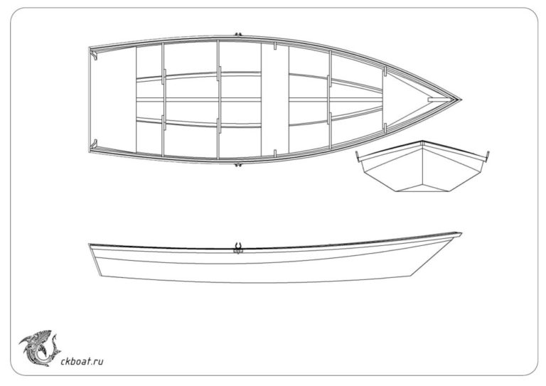 Как сделать лодку из фанеры