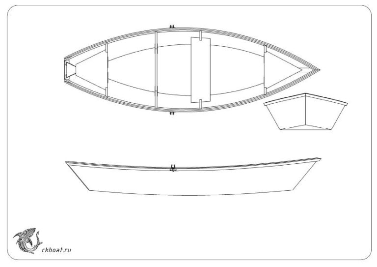 Проекты и чертежи самодельных моторных лодок