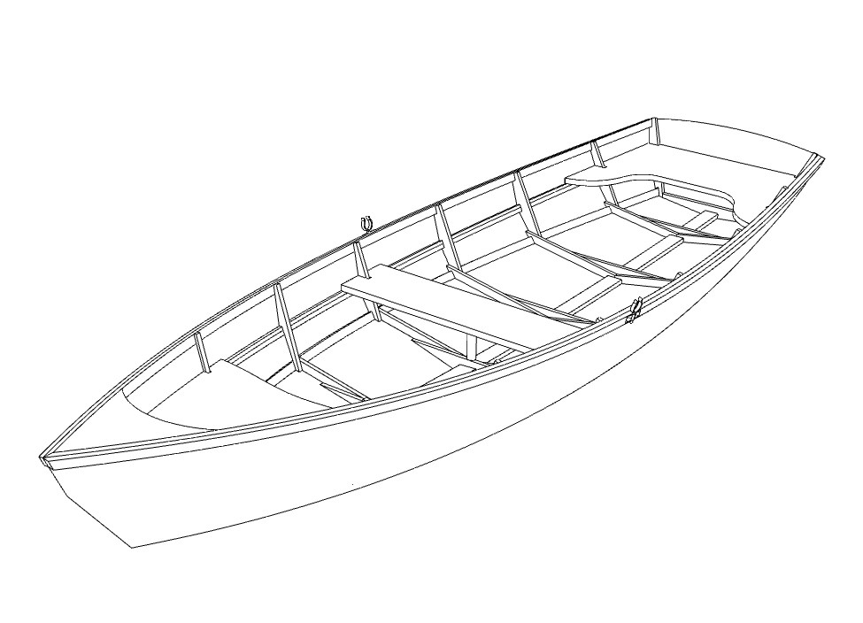 Чертежи лодки из фанеры Щука