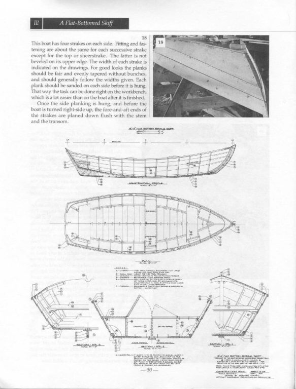 проекты деревянных лодок