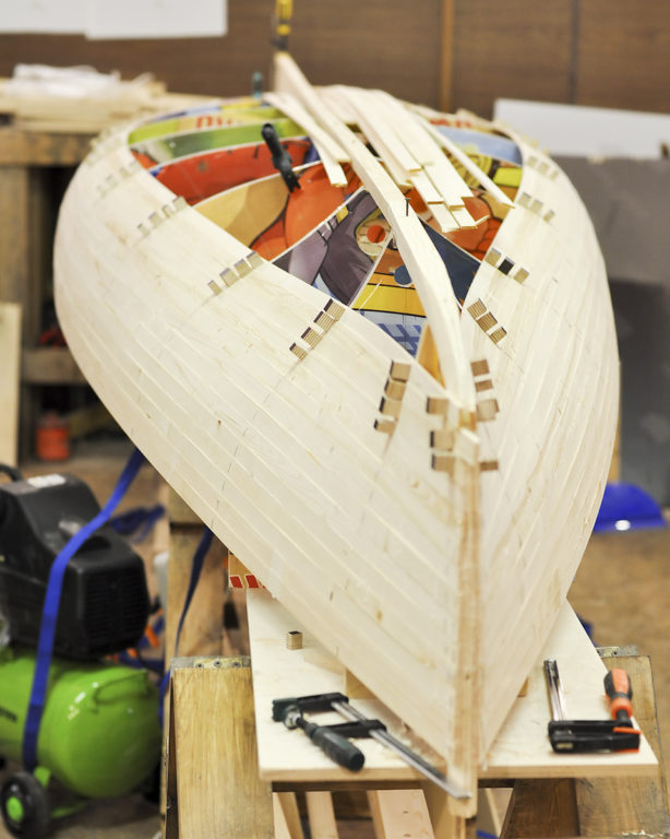 Строительство лодки Аравана