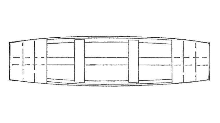 Лодка плоскодонка из фанеры 