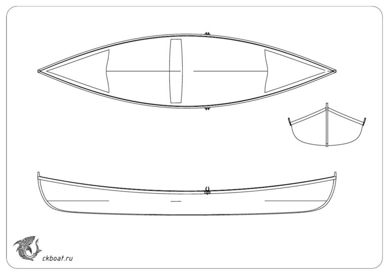 Деревянная гребная лодка Drake SP